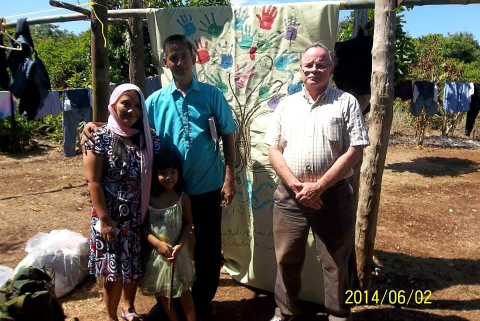 Pastor Manney Adonay and his wife Shirley, and their youngest child, Hanna Mizpah " Twinkle"